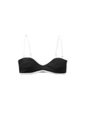 Ribbed Bikini Top - Black