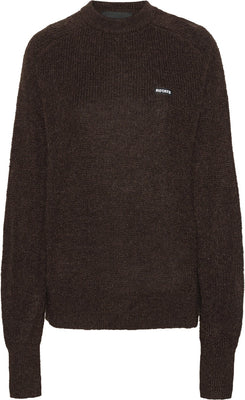 Light Knit Logo Sweater - Chicory Coffee