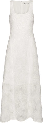 Mesh Maxi Dress - Egret