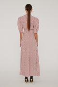 Printed Maxi Flowy Dress - Happy Hearts + Bright
White Comb