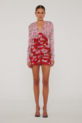 Printed Mini Ls Dress - Wildeve + Prism Pink
Comb