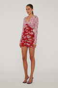 Printed Mini Ls Dress - Wildeve + Prism Pink
Comb
