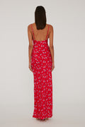 Printed Maxi Dress - Wildeve Cluster + High
Risk Red Comb