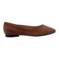 Trieste Ballerina Leather - Cognac