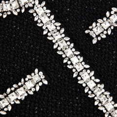 Sequin Knit Mini Dress - Black