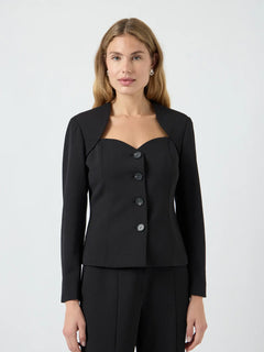 Yasfavo Ls Blazer Top S. - Black