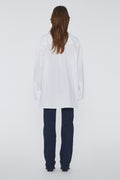 Poplin Oversized Shirt - Bright White