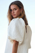 Reno Pastis Long Dress - Cream