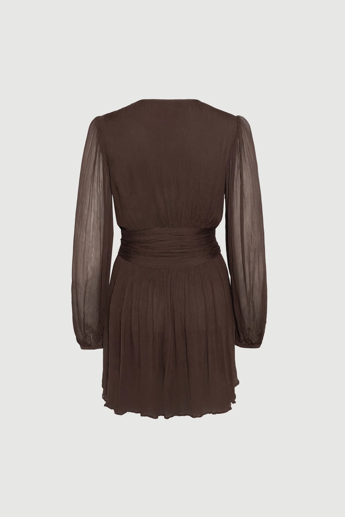 Riviera Dress Short - Dark Brown