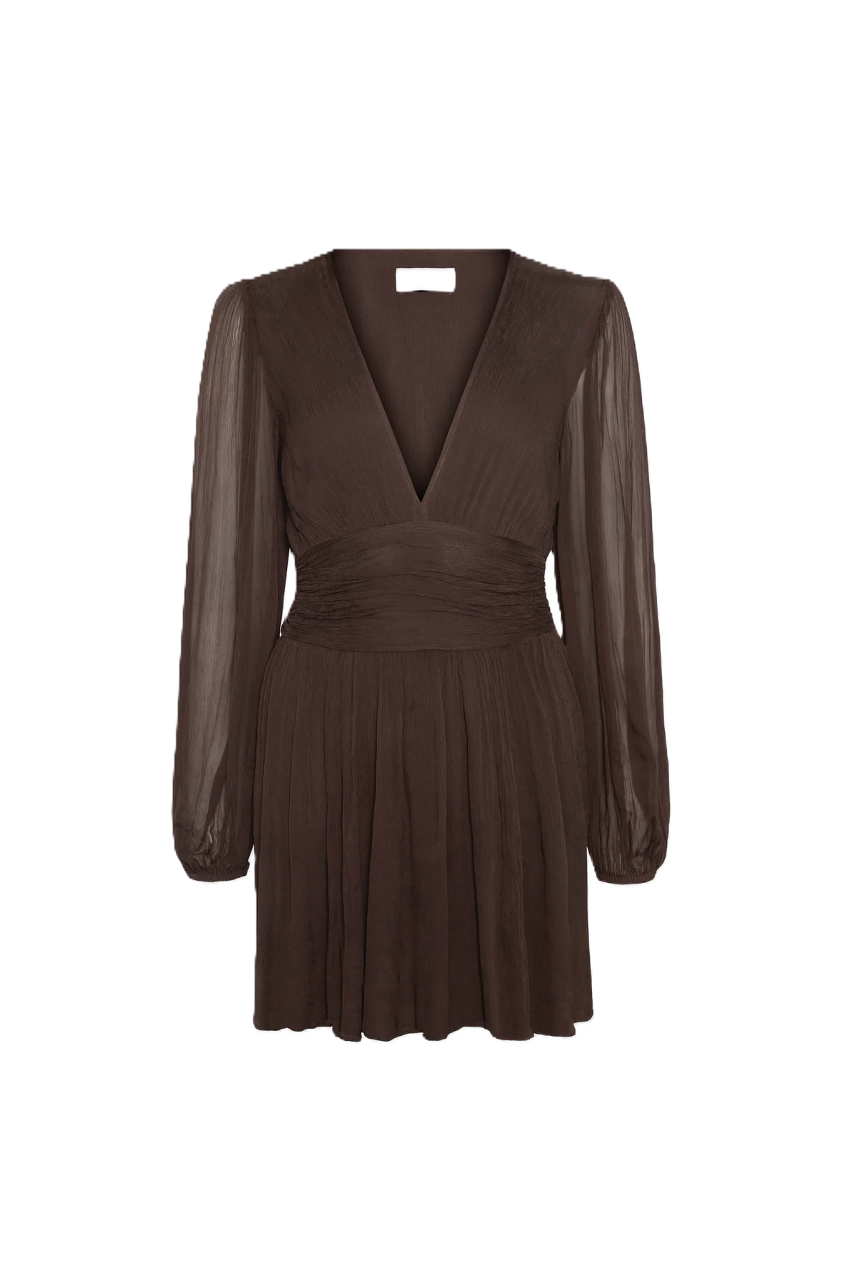 Riviera Dress Short - Dark Brown