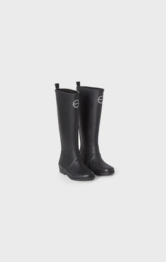Robbie Rubber Boots - Black