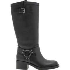 Camperos High Buckle - Black