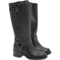 Camperos High Buckle - Black
