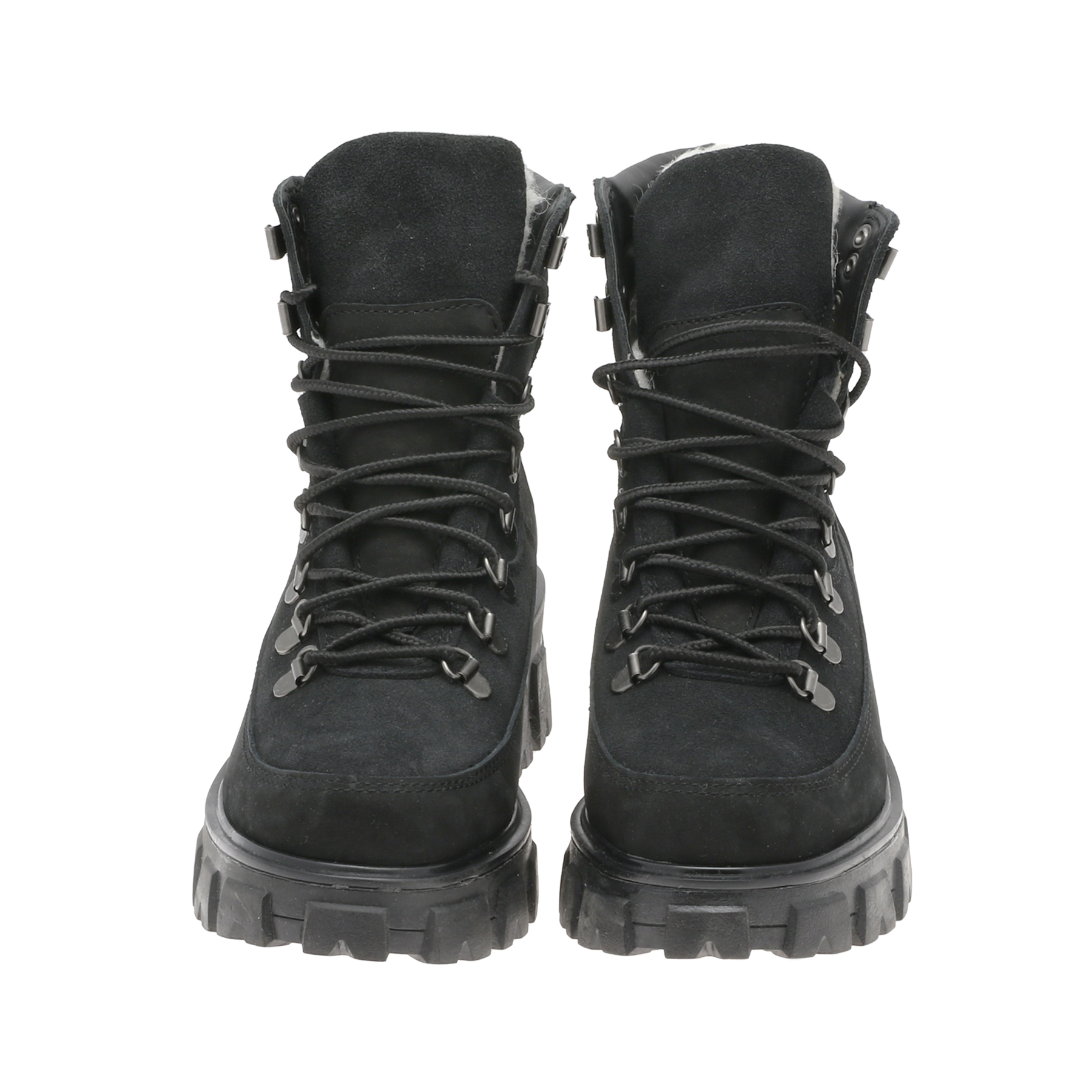 Combat Leather Boot - Warm Black