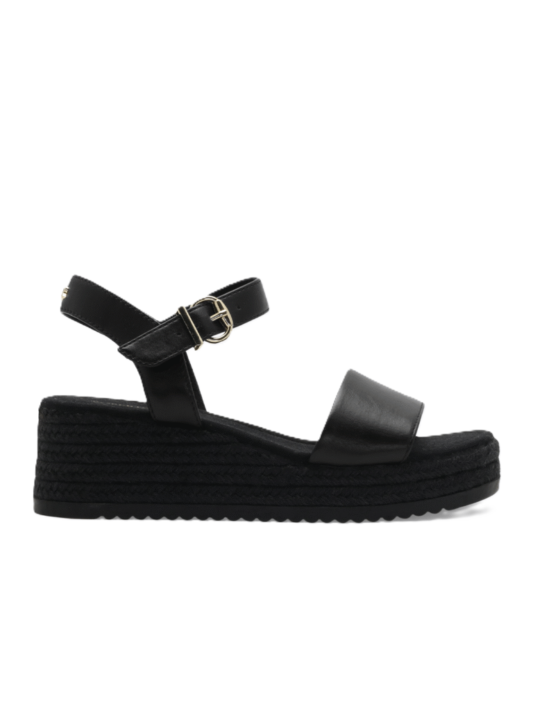 Lili Wedge - Black/Black