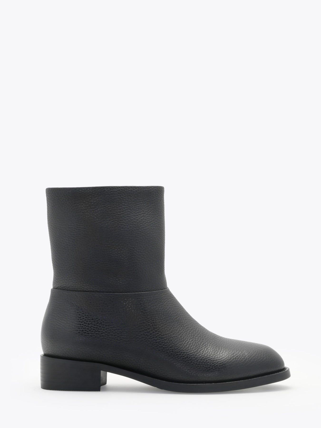 Pavia Leather Boot - Black