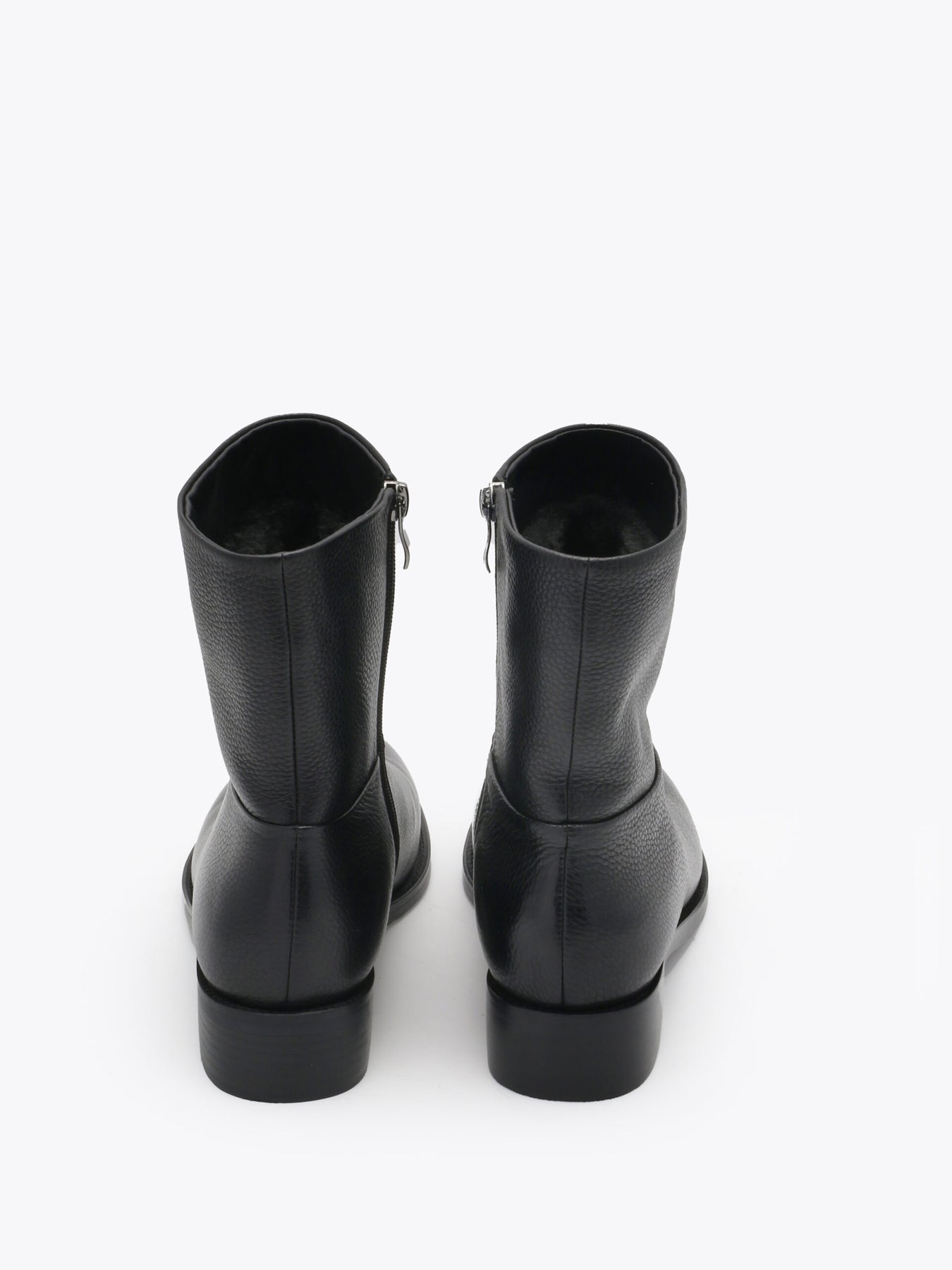 Pavia Leather Boot - Black