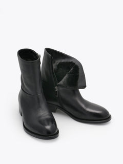 Pavia Leather Boot - Black