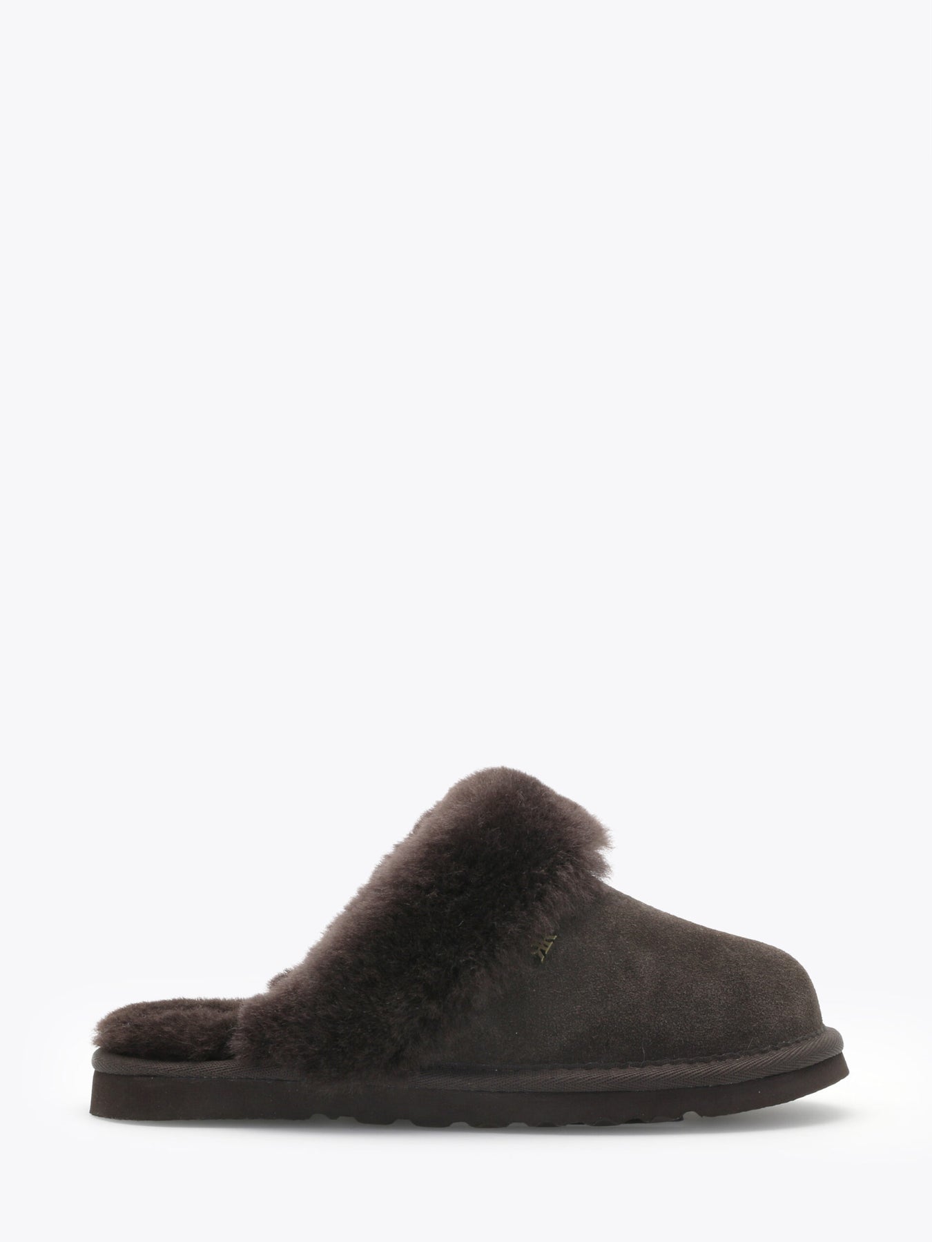 Sheepskin Slipper - Dark Brown