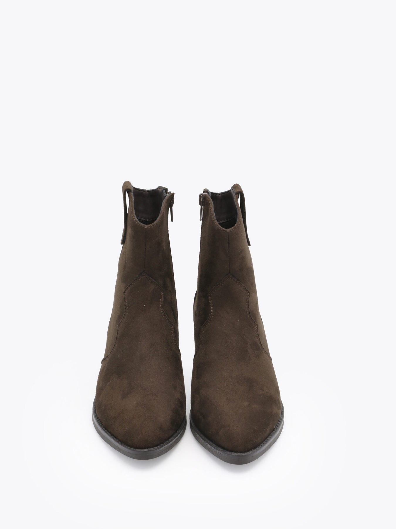 Western Boot Low - Dark Brown