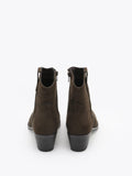 Western Boot Low - Dark Brown