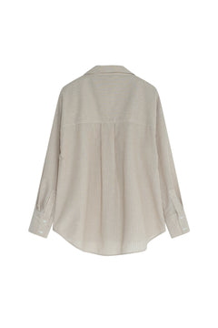 Rocha Striped Linen - Offwhite/Black Combo