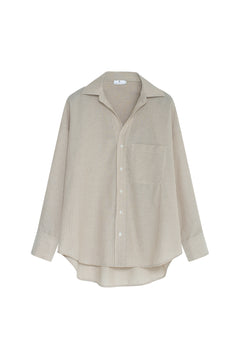 Rocha Striped Linen - Offwhite/Black Combo