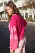 Rose Cardigan - Pink