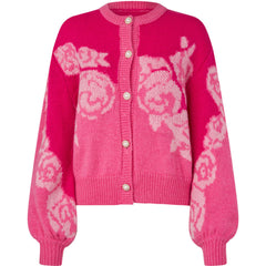 Rose Cardigan - Pink