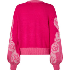 Rose Cardigan - Pink