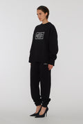 Sweatpants With Logo - Black