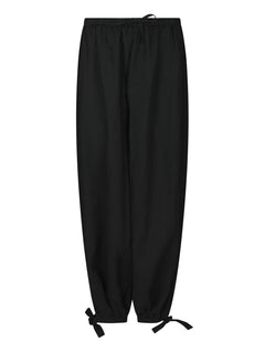 Roxane Balloon Linen Pants - Black