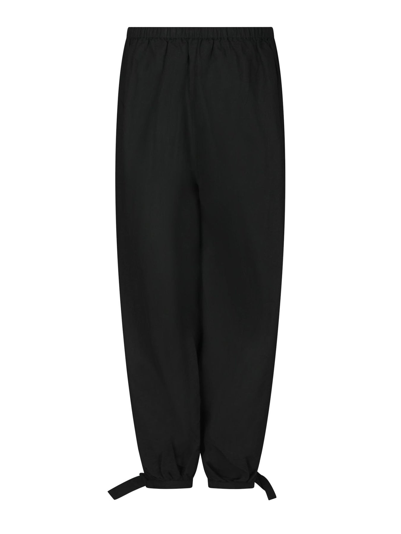 Roxane Balloon Linen Pants - Black