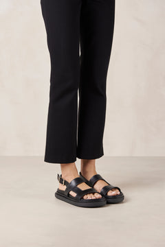 Lorelei Leather Sandals - Black