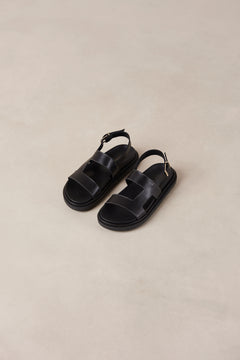 Lorelei Leather Sandals - Black