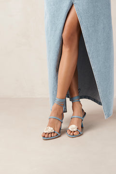 Kendra Denim Sandals - Bloom Denim Blue