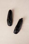 Rosalind Leather Ballet Flats - Black