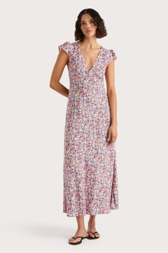 Esson Midi Dress - Valerie Floral - Multi