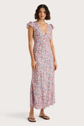 Esson Midi Dress - Valerie Floral - Multi