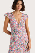 Esson Midi Dress - Valerie Floral - Multi