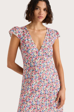 Esson Midi Dress - Valerie Floral - Multi