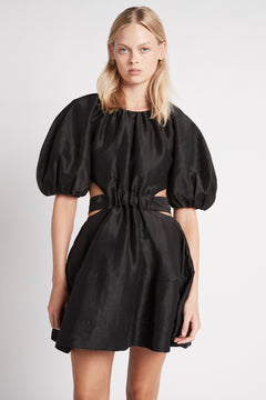 Mimosa Cut Out Mini Dress - Black