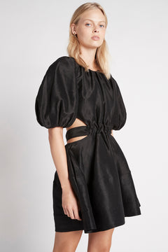 Mimosa Cut Out Mini Dress - Black