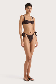 Emily Bikini Top - Coffee