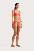 Sol Bikini Top - Vermillion