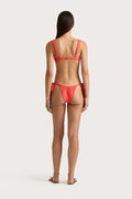 Sol Bikini Top - Vermillion