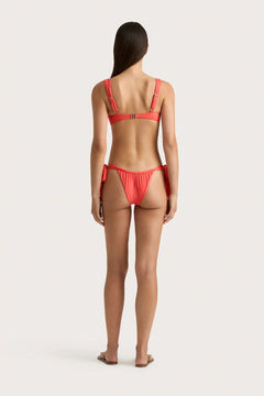 Sol Bikini Top - Vermillion