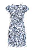 Valras Mini Dress - Leilani Print/Mid Blue