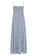 Anessa Maxi Dress - Leilani Print/Mid Blue