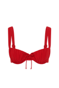Dinard Bikini Top - Red